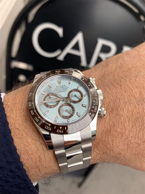 rolex used daytona platinum